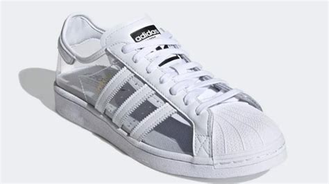 adidas superstar transparente